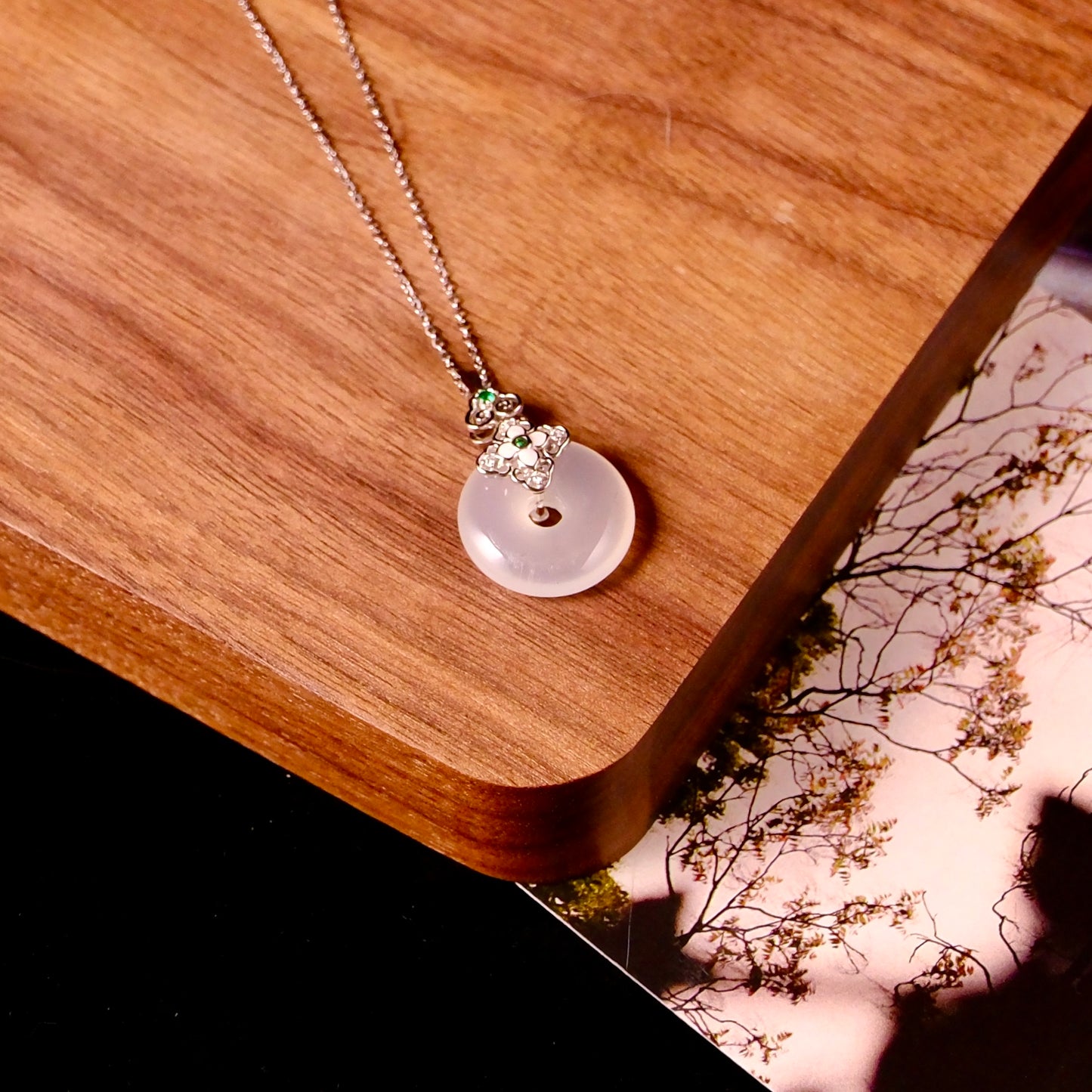Serenity Pendant Silver