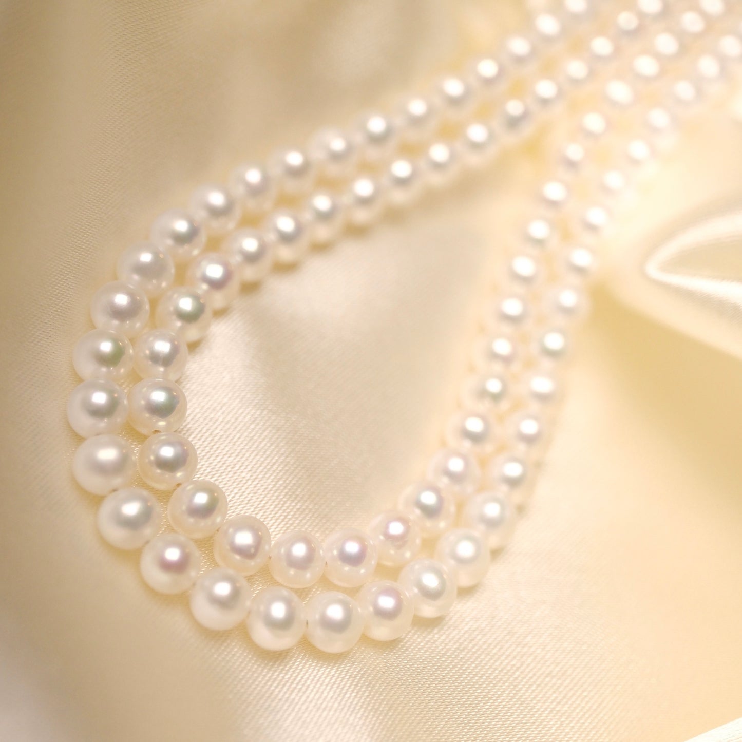 Handmade 4mm Pearl Necklace