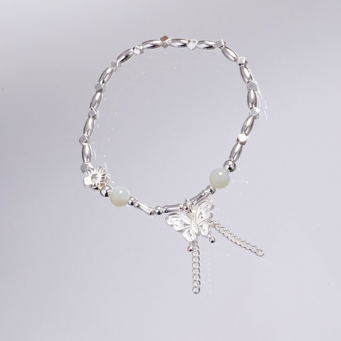 Silver Butterfly Grace Bracelet
