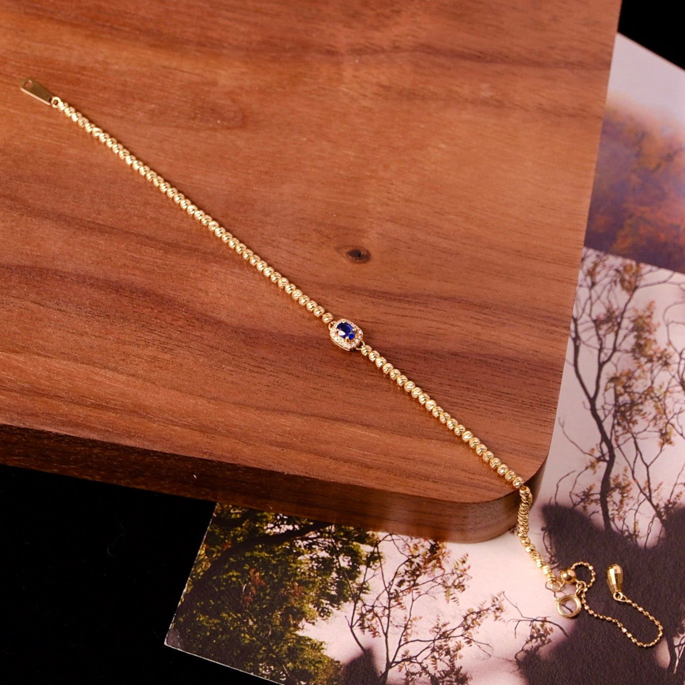 Celestial Sapphire Bracelet 18K GOLD