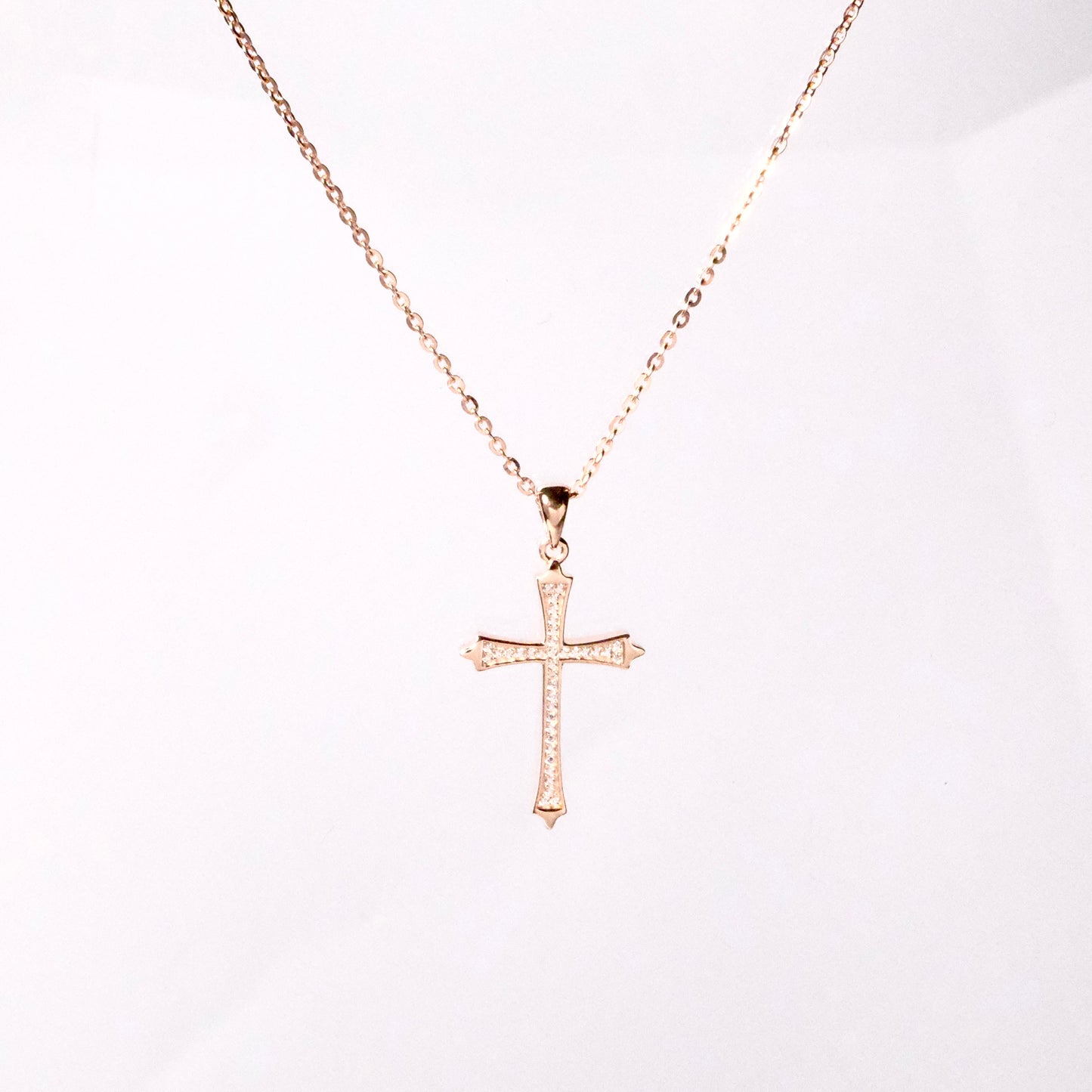 Radiance Cross Pendant
