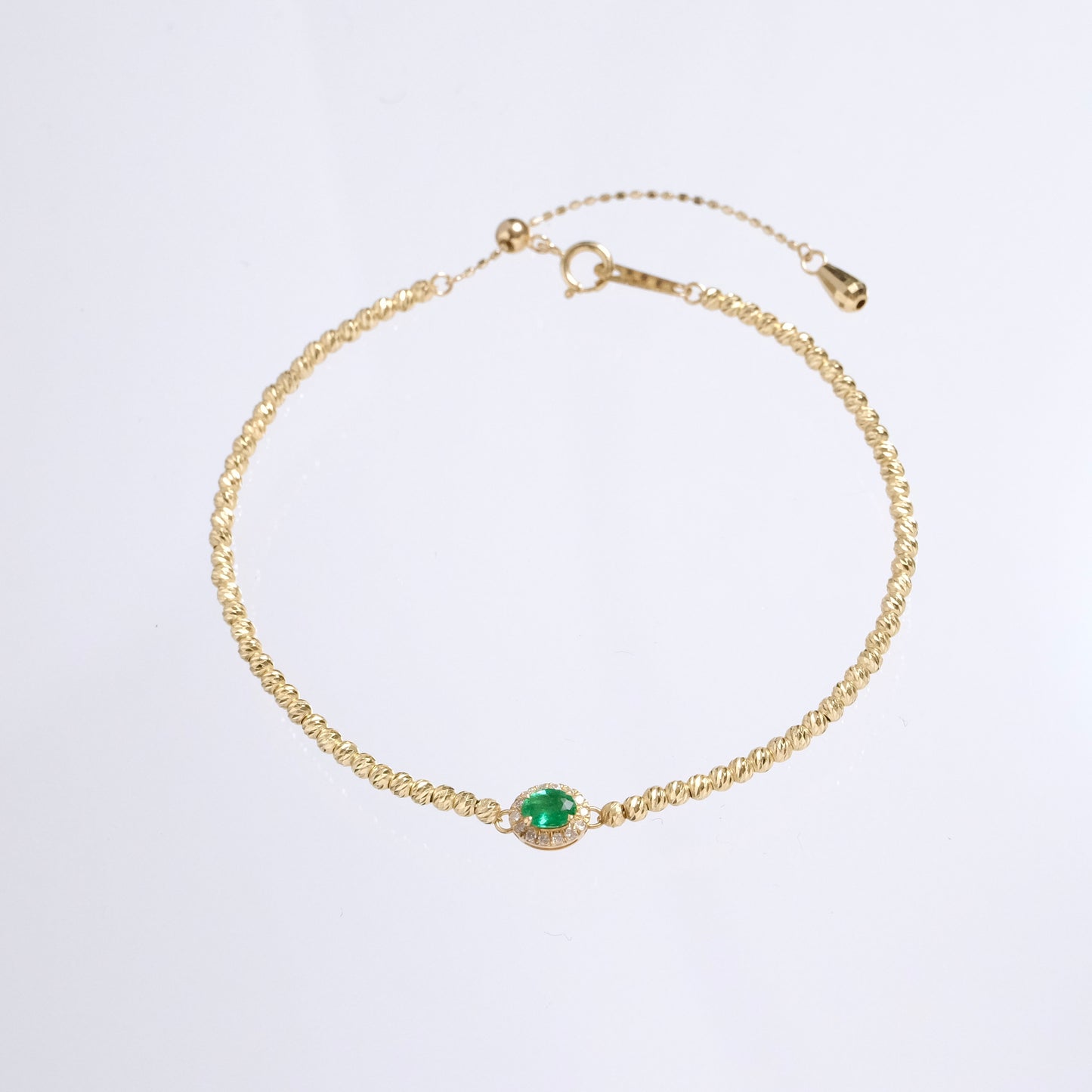 Verdant Emerald Bracelet 18K GOLD