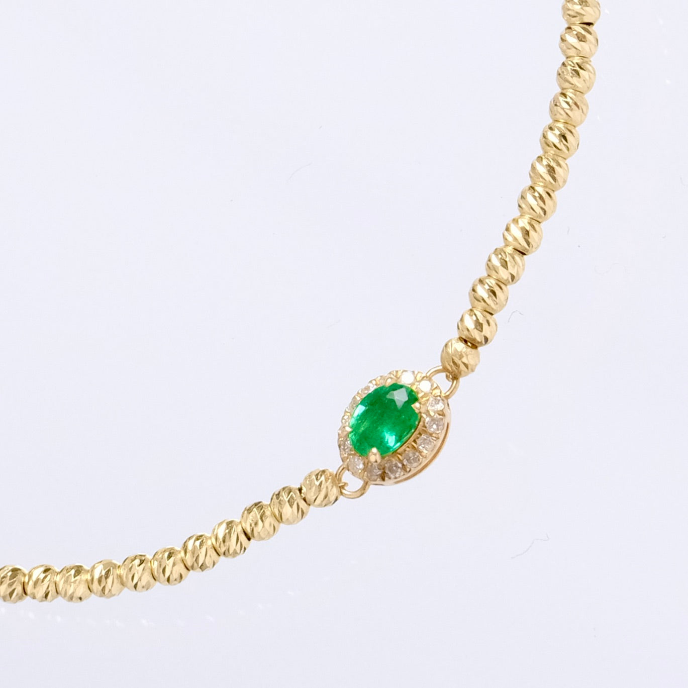 Verdant Emerald Bracelet 18K GOLD