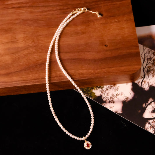 Timeless Ruby Pendant 18K GOLD