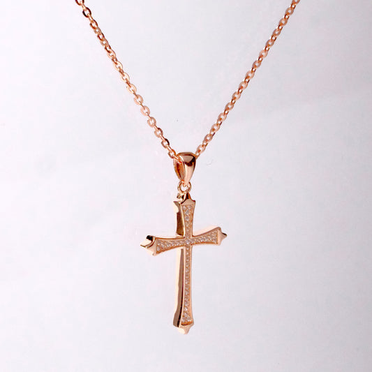 Radiance Cross Pendant + 1 cross extra (1 chain + 2 Cross)