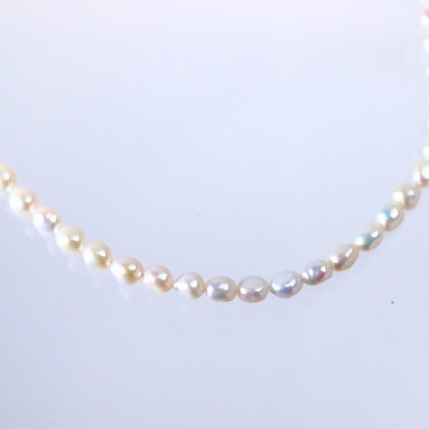 Handcrafted Natural Multicolor Pearl Necklace