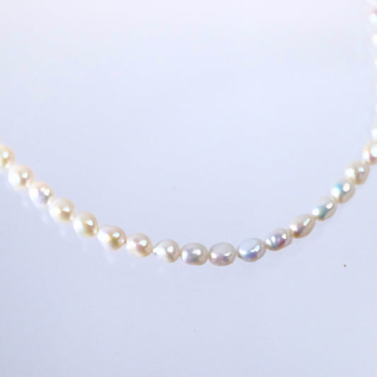 Handcrafted Natural Multicolor Pearl Necklace