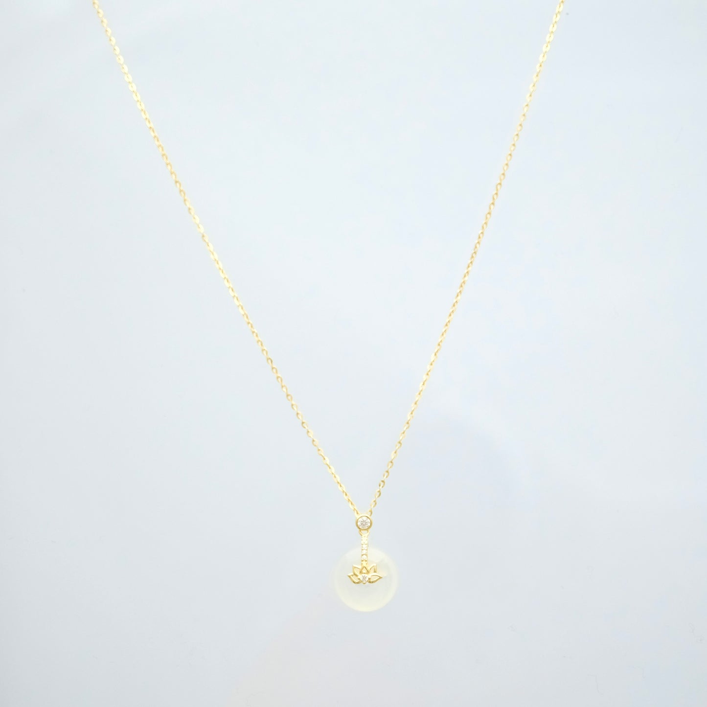 Gold-plated Silver Whisper Pendant