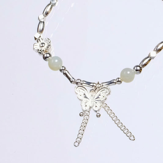 Silver Butterfly Grace Bracelet