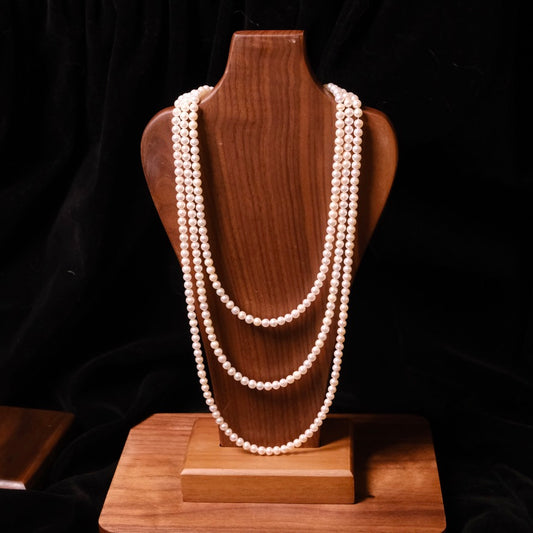 Trinity Edison Pearl Necklace