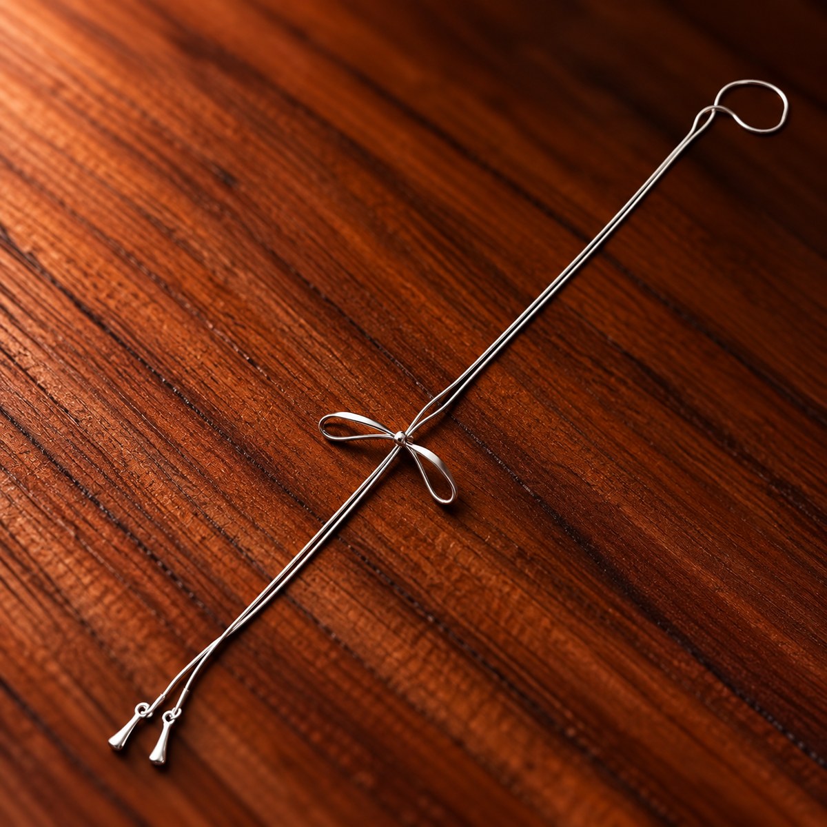 Adjustable Bow Necklace