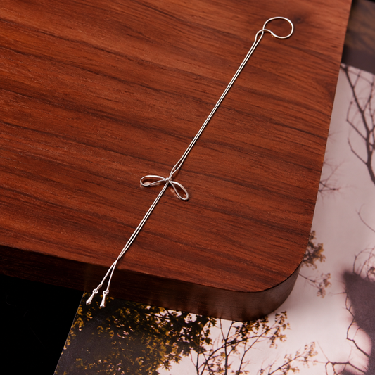 Adjustable Bow Necklace